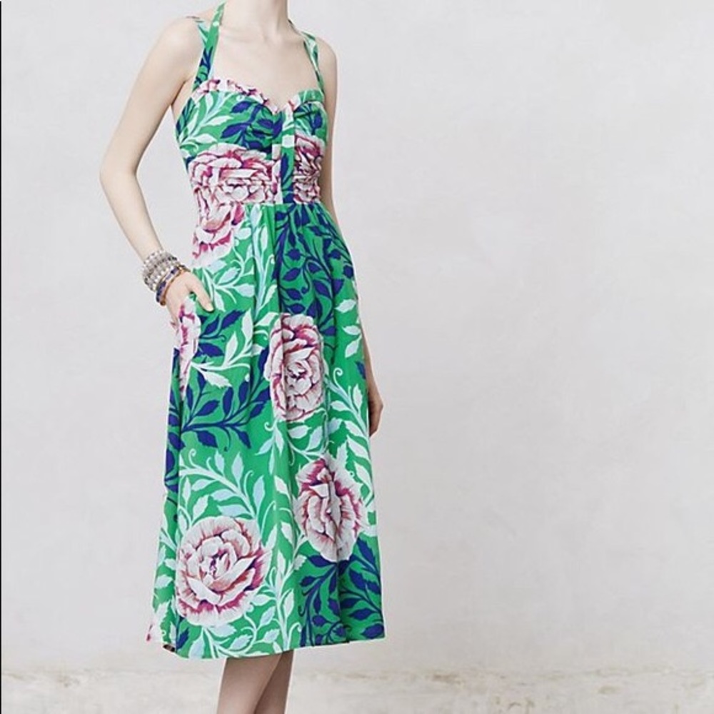 Anthro Moulinette Soeurs Rosamund Dress Size 8